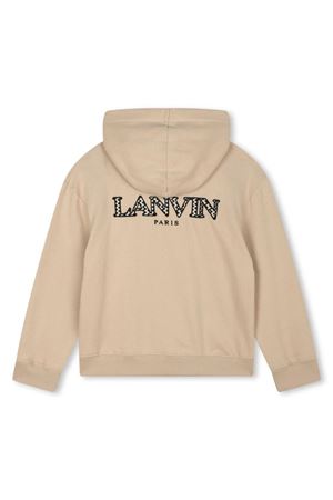 felpa in cotone beige LANVIN KIDS | N30137258